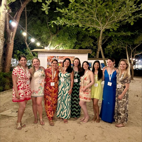 AIJA Women Network members at an evening reception