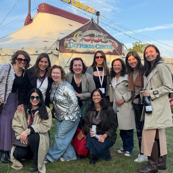 AIJA Women Network members at Giffords Circus